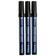 Image for LYRA Permanent Marker L4018006 Medium, Black, set of 3 permanent markers
