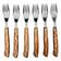 Image for MAM Iberico Brown 14035, set of 6 table forks