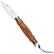 MAM Coltello da tasca con forchetta, legno di betulla 2020, coltello da tasca