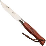 MAM Hunter, Klinge 10.5 cm, Linerlock, Leder Lanyard 2061 Taschenmesser
