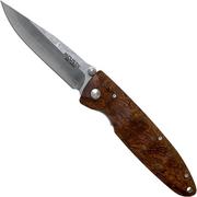 Mcusta MC-18D Classic Wave, ironwood, gentleman's knives
