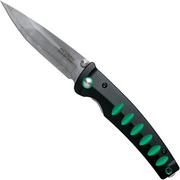 Mcusta MC-0044C Katana, preto/verde, faca de cavalheiro