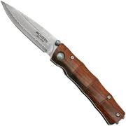 Mcusta MC-0074DI Shinra Emotion Take, desert ironwood, faca de cavalheiro