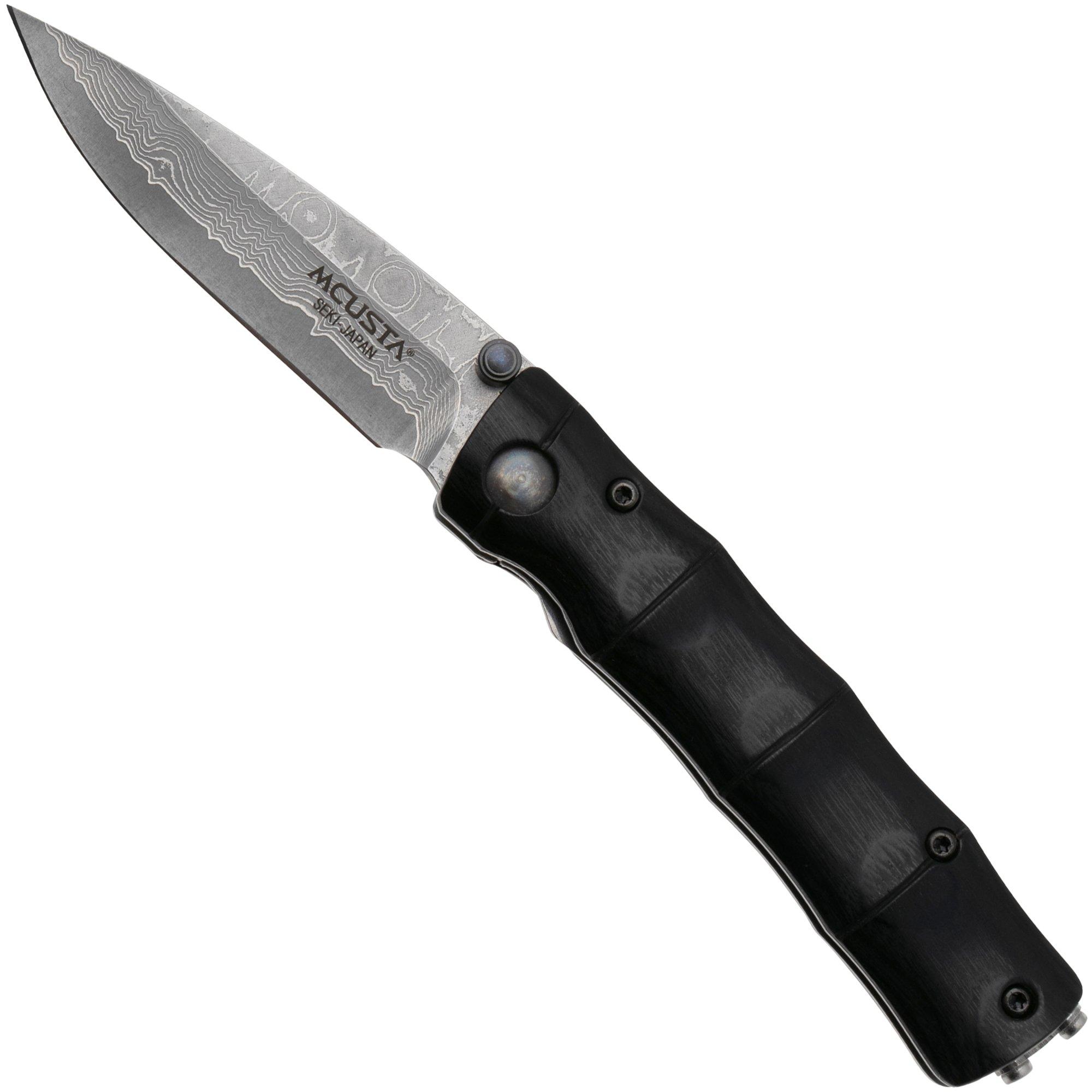 Nóż dżentelmeński Mcusta MC-0076DP Shinra Emotion Take, pakka wood