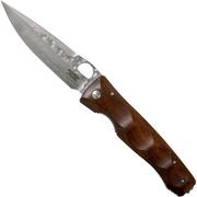 Mcusta MC-0125G Tactility Elite, desert ironwood, couteau de gentleman