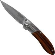 Mcusta MC-141G Shinra Mixture Ripple, Ironwood, cuchillo de caballero