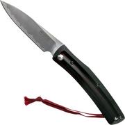 Mcusta MC-191C Friction Folder, Black-Red Wood, cuchillo de caballero