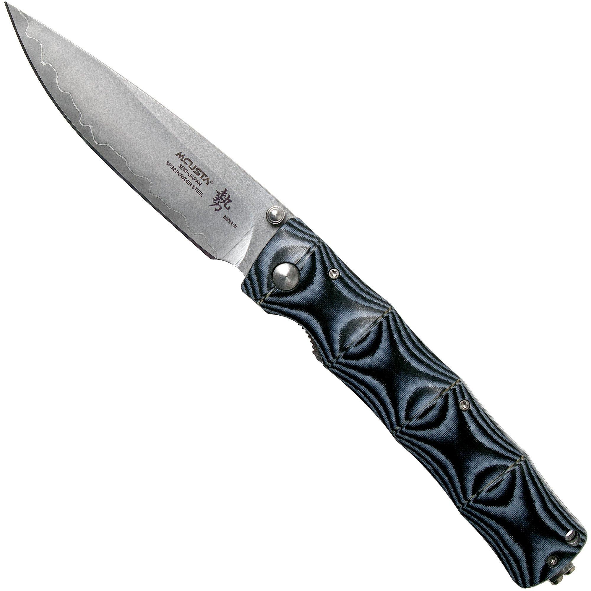 Nóż dżentelmeński Mcusta MC-0201G Minari Shinra Maxima