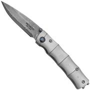 Mcusta MC-33D Shinra Take Folding knife, handle/blade: Damascus and Damascus