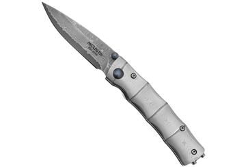 Mcusta MC-33D Shinra Take Folding knife, handle/blade: Damascus and Damascus
