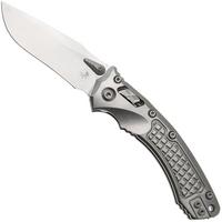 Afbeelding voor Microtech Marfione Select Amphibian 137RL-10FRMS2, Stonewashed M390MK, Frag Titanium, Blue Accents, zakmes