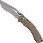 Afbeelding voor Microtech Amphibian 137RL-11APFLGTTA, Apocalyptic Stonewashed M390MK, Fluted Tan G10, partly serrated zakmes