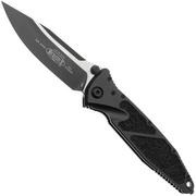 Microtech Socom Elite 160-1T, Two Tone M390 Clippoint, Black Aluminum Taschenmesser
