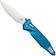 Afbeelding voor Microtech Socom Ram-Lok 160RL-10FRBL, Stonewashed M390MK, Blue Frag Aluminium, zakmes