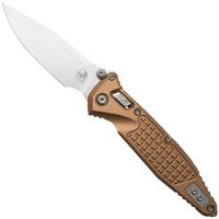 Afbeelding voor Microtech Socom Ram-Lok 160RL-10FRTA, Stonewashed M390MK, Tan Frag Aluminium, zakmes