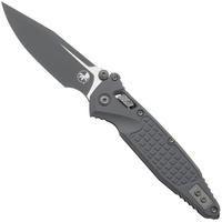 Afbeelding voor Microtech Socom Ram-Lok 160RL-1FRCSM-Z13, Storm Grey Cerakote M390MK, Grey Frag Aluminium, zakmes