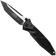 Afbeelding voor Microtech Socom Elite 161-1T, Two Tone Black M390 Tanto, Black Aluminium zakmes