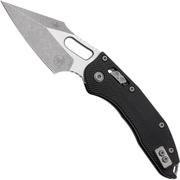 Microtech Stitch 169RL-10APFLGTBK, Apocalyptic Stonewashed M390MK, Fluted Black G10 zakmes, Borka Blades design