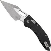 Image for Microtech Stitch 169RL-10APFLGTBK, Apocalyptic Stonewashed M390MK, Fluted Black G10 pocket knife, Borka Blades design