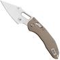 Image pour Microtech Stitch 169RL-10FLGTTA, Stonewashed M390MK, Fluted Tan G10 couteau de poche, Borka Blades design