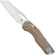 Microtech MSI Standard Issue 210-10FLGTTA, Stonewashed M390MK, Fluted Tan G10 zakmes