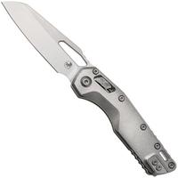 Afbeelding voor Microtech Marfione Select MSI Standard Issue 210-10MS2, Stonewashed M390MK, Slab Titanium, Blue Accents, zakmes