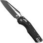 Obraz dla Nóż składany Microtech MSI Standard Issue 210-1FLGTBK, Two Tone Black M390MK, Fluted Black G10