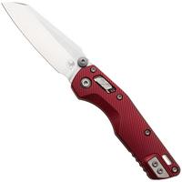 Afbeelding voor Microtech MSI Standard Issue Mini 210M-10FLMR, Stonewashed M390MK, Fluted Merlot Aluminium, zakmes