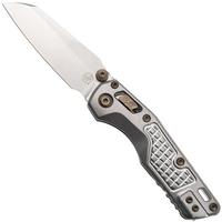Afbeelding voor Microtech Marfione Select MSI Standard Issue Mini 210M-10FRMS5, Stonewashed M390MK, Frag Titanium, Flamed Accents, zakmes, Tony Marfione design