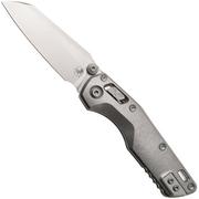 Afbeelding voor Microtech Marfione Select MSI Standard Issue Mini 210M-10MS3, Stonewashed M390MK, Slab Titanium, Blue Accents, zakmes, Tony Marfione design