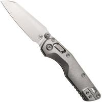 Afbeelding voor Microtech Marfione Select MSI Standard Issue Mini 210M-10MS3, Stonewashed M390MK, Slab Titanium, Blue Accents, zakmes, Tony Marfione design