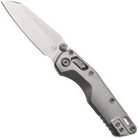 Afbeelding voor Microtech Marfione Select MSI Standard Issue Mini 210M-10MS4, Stonewashed M390MK, Slab Titanium, Purple Accents, zakmes, Tony Marfione design