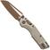 Afbeelding voor Microtech MSI Standard Issue Mini 210M-1FRCG-C19Z23, Burnt Bronze Cerakote M390MK, Champagne Gold Frag Aluminium, zakmes