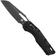 Afbeelding voor Microtech MSI Standard Issue 210T-1TPM, Black M390MK, Black Tri-Grip Polymer zakmes