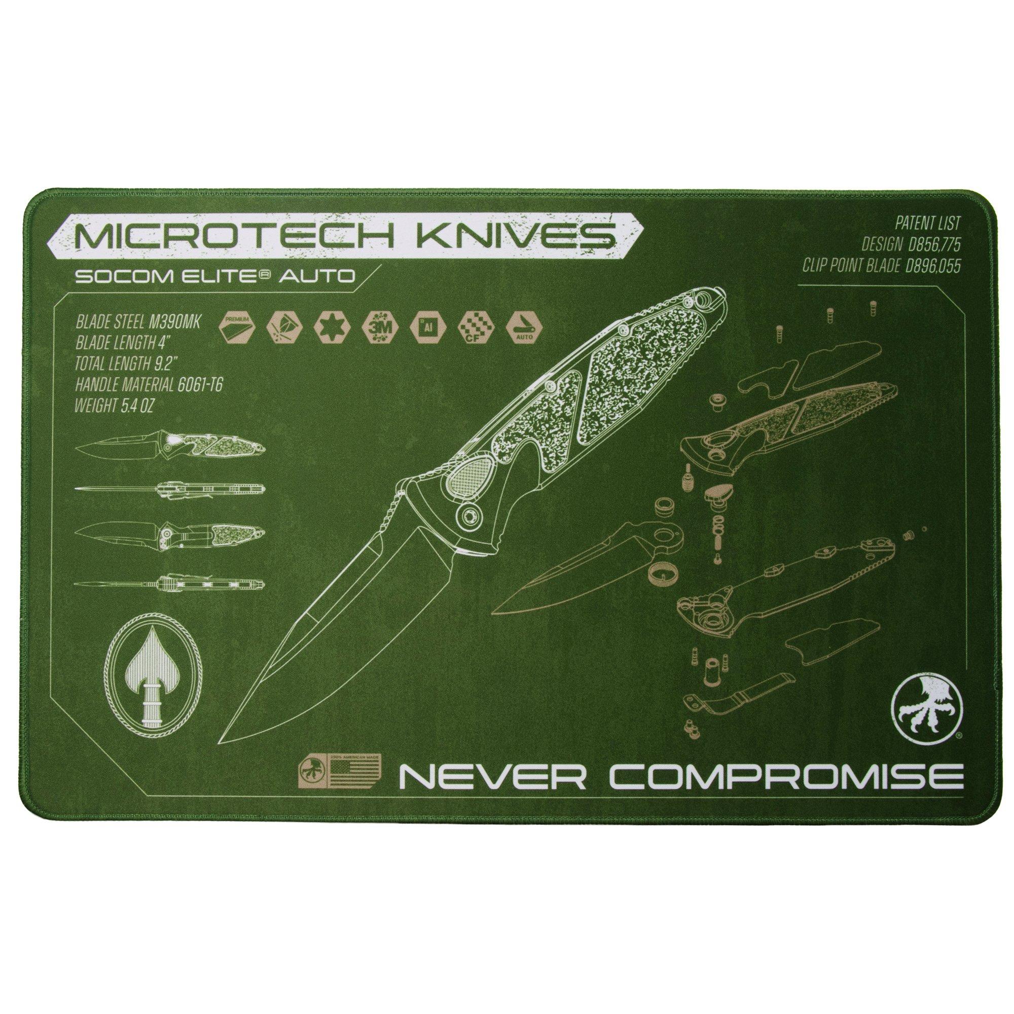 Mata Microtech Socom Elite Auto OD Green MAT-SEA