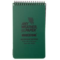Afbeelding voor Modestone A133 Waterproof Top Spiral Notebook, 76 × 130 mm, Green, notitieboekje