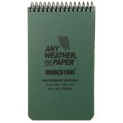 Afbeelding voor Modestone A13MIL Waterproof Top Spiral Military Notebook 76 x 130 mm, Olive, notitieboekje