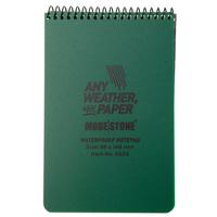 Afbeelding voor Modestone A333 Waterproof Top Spiral Notebook, 96 x 148 mm, Green, notitieboekje