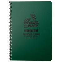Afbeelding voor Modestone C533 Waterproof Side Spiral Notebook A5 Green, notitieboek