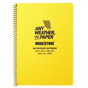 Afbeelding voor Modestone C543 Waterproof Side Spiral Notebook A5 Yellow, notitieboek
