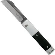 Maserin In-Estro Black Micarta 165/MCN Slipjoint Taschenmesser