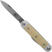Maserin 60° Knife Sessantesimo 195/MCW White Micarta pocket knife