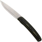 Bild für Maserin Gourmet 380/DPKN, Stonewashed VG10-Damascus, Black Pakka Wood, Taschenmesser