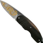 Maserin 387/KT Special Edition cuchillo de caballero, Attilio Morotti design