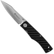 Maserin Carbon 392/CN Black Carbonfibre coltello da tasca