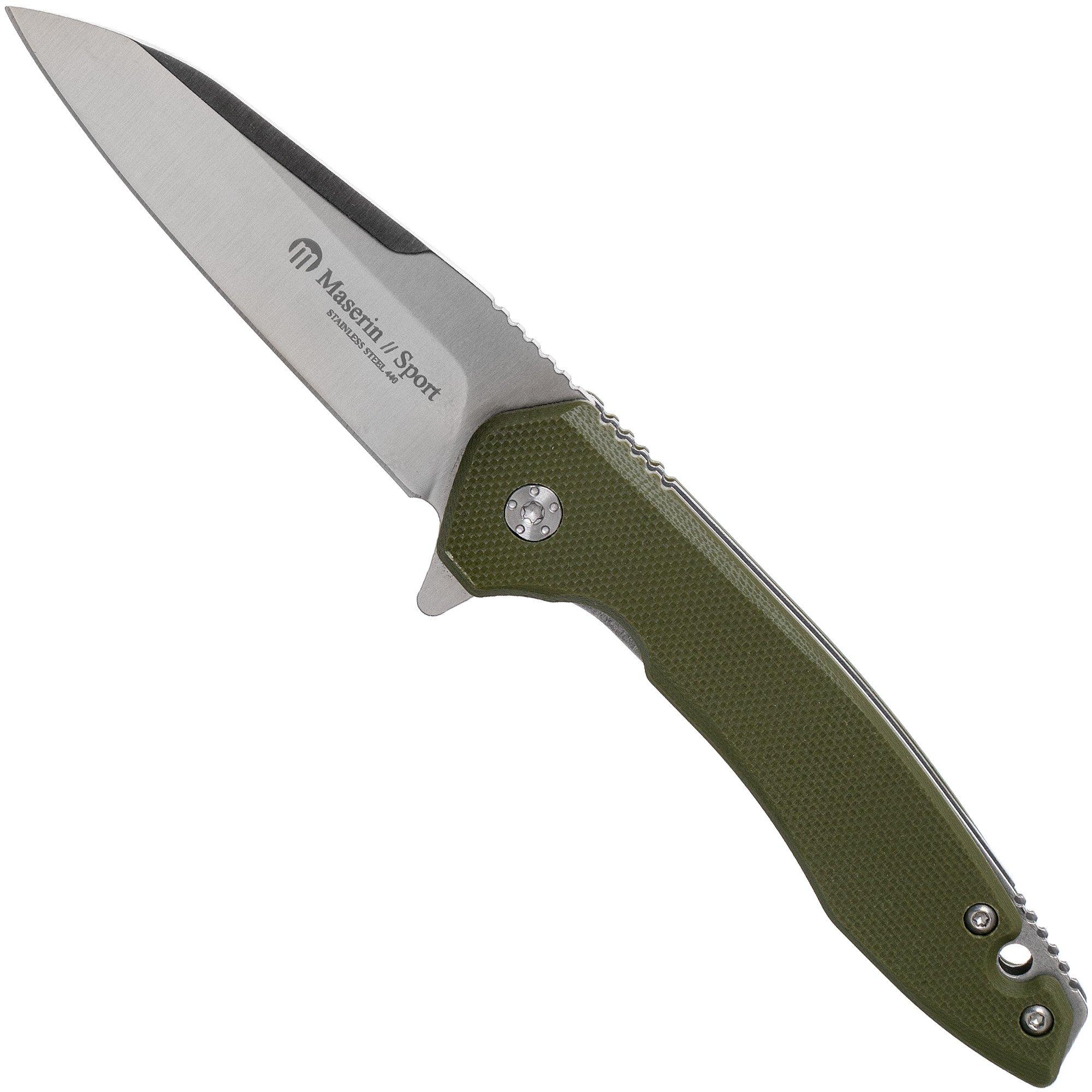 Nóż składany Maserin Sport 3 46003G10V Green G10