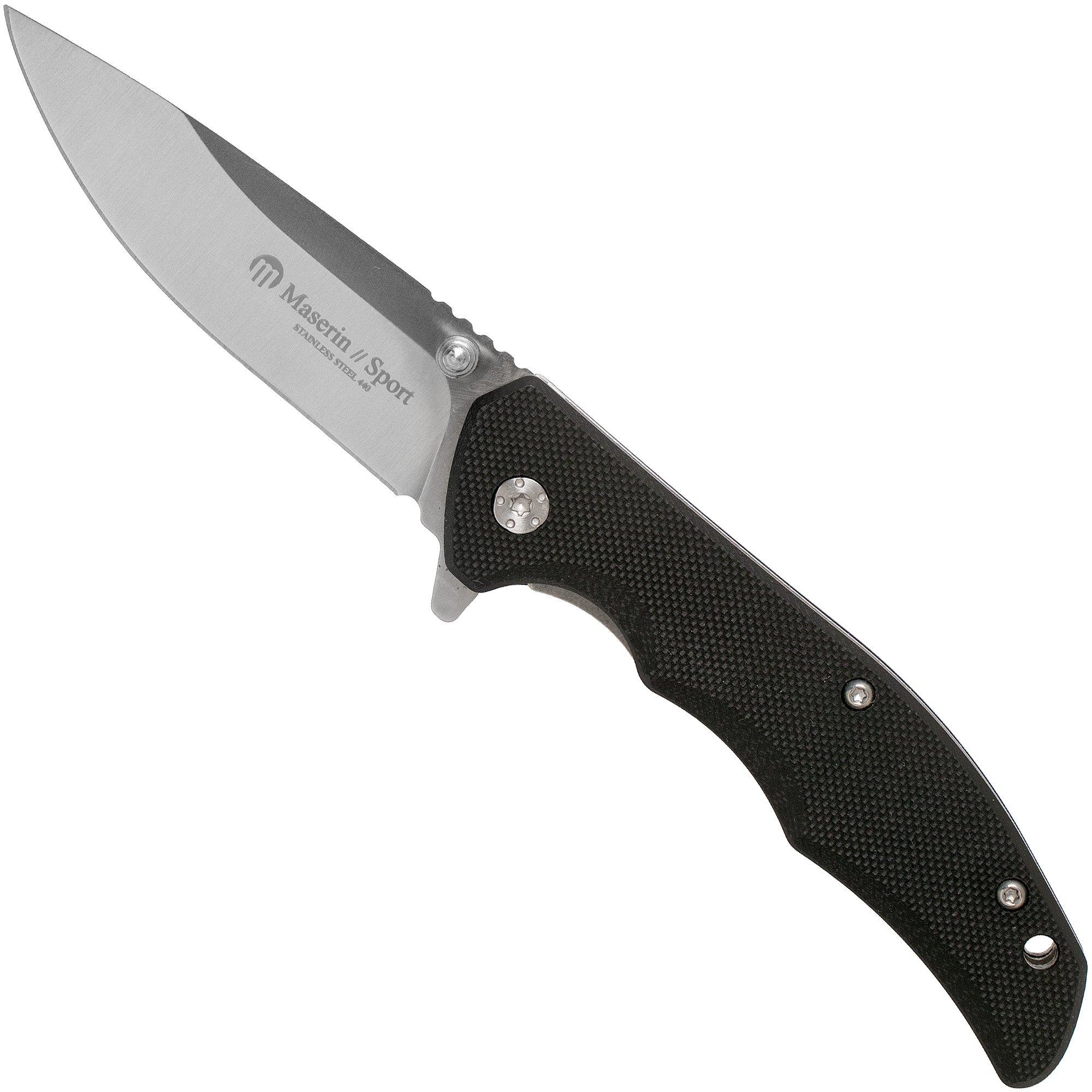 Nóż składany Maserin Sport 4 46004G10N Black G10