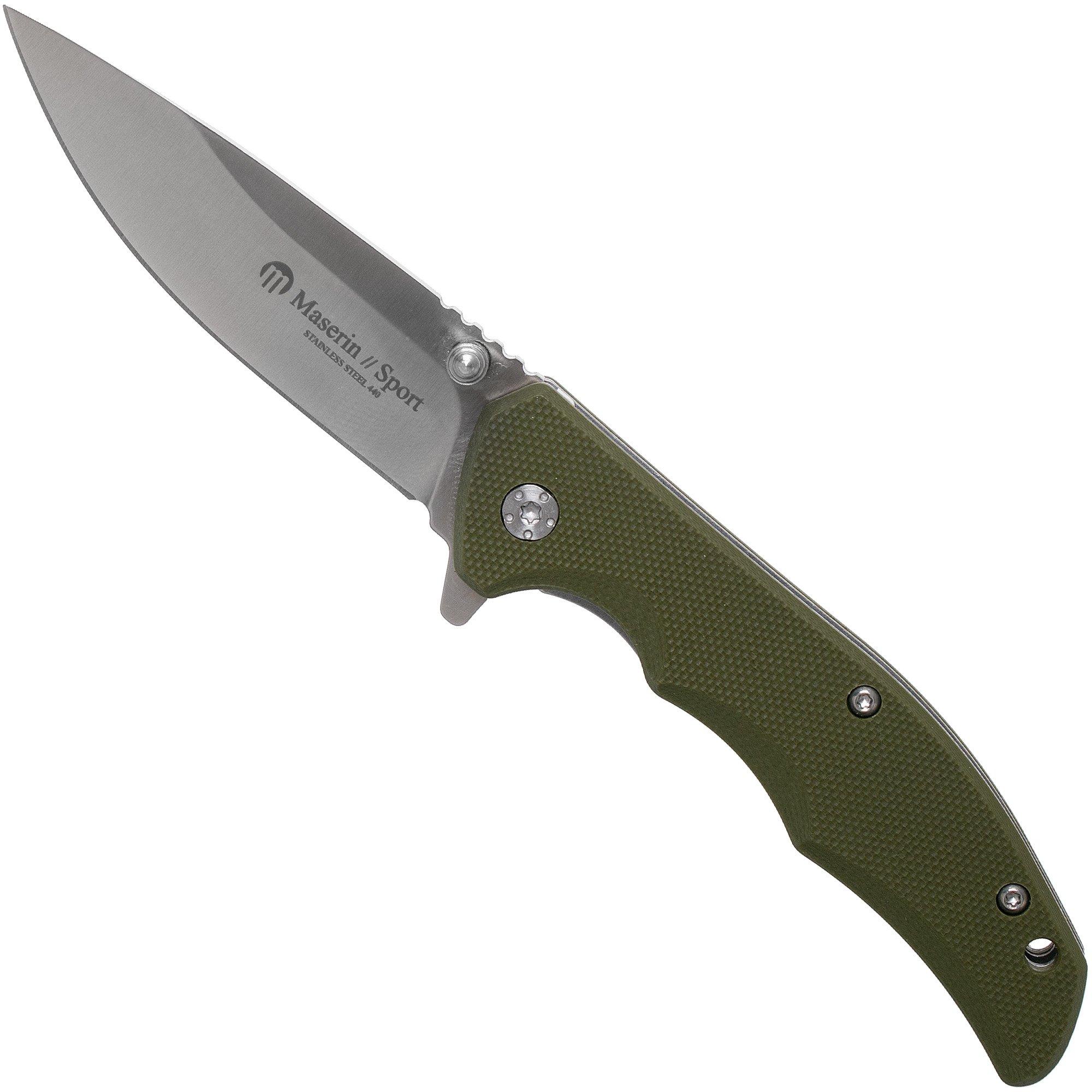 Nóż składany Maserin Sport 4 46004G10V Green G10