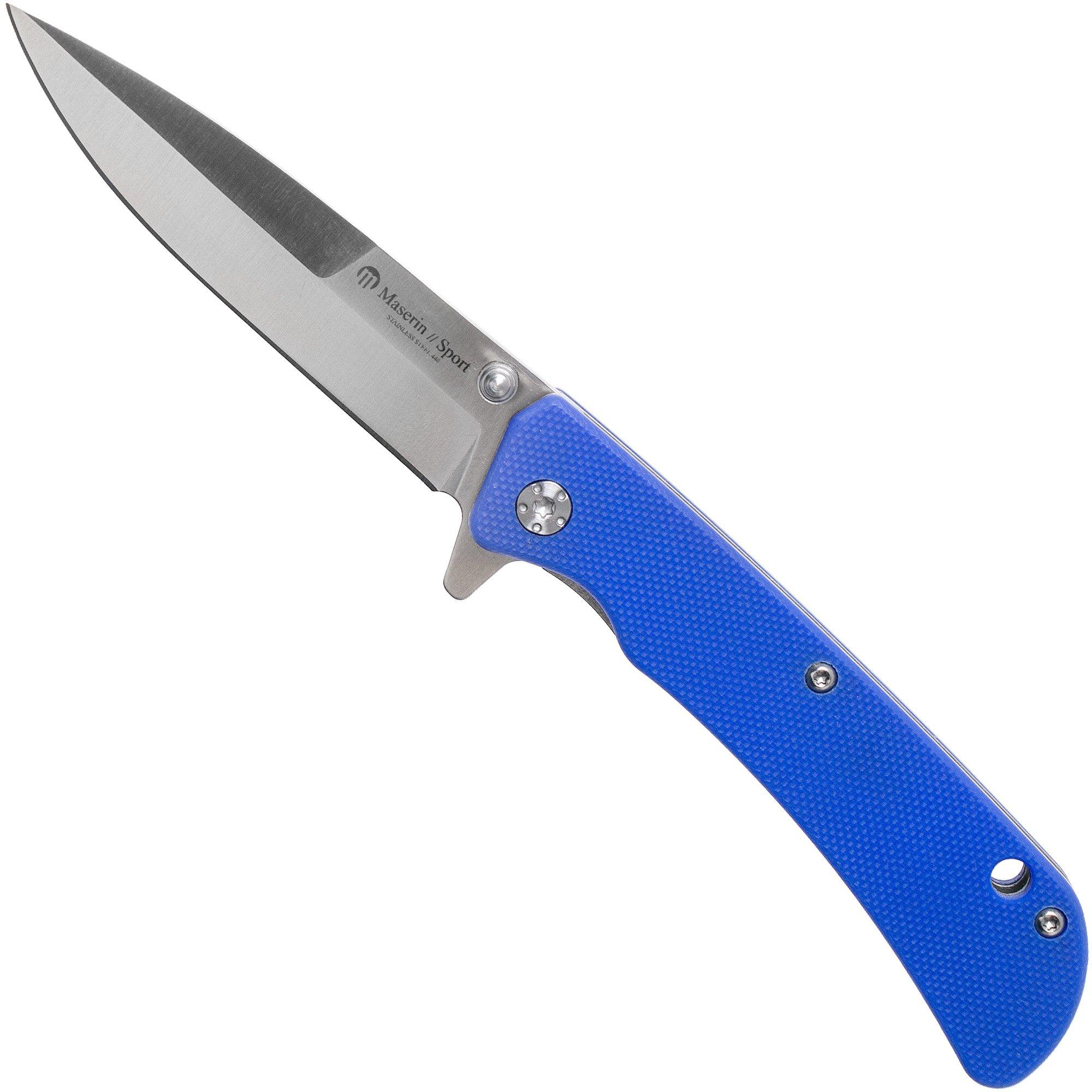 Nóż składany Maserin Sport 6 46006G10B Blue G10