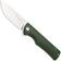 Afbeelding voor Maserin Sport 46011/G10V Satin D2, Green G10 zakmes